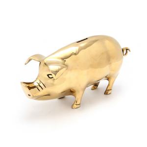 (sj-4)거창유기 돼지 저금통(소)//방짜유기/놋그릇 좋은 놋 제기