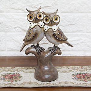 두마리부엉이 GB101 부엉이장식품 장식소품