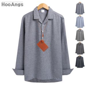 [후앙스] 오버핏 보카시 파자마 셔츠 SMST9837