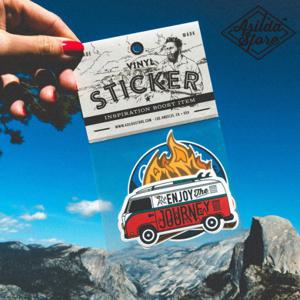 (아실다) 어드벤처 01 캐리어스티커 여행가방 스티커