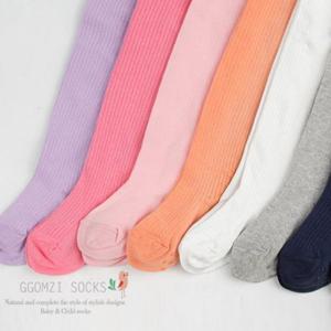 [꼼지]아동용 C컬러골지 타이즈/유아타이즈/여아/어린이/팬티스타킹