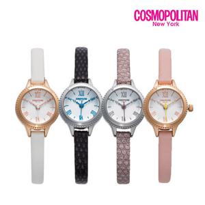 [코스모폴리탄] 여성 가죽 시계 CPL1703L