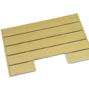 [포리빙] 우드무늬 욕실발판 (변기용)