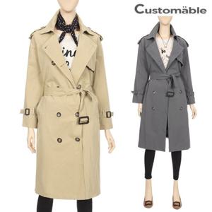 [한정/특가]견장 더블 벨티드 트렌치 코트_[C1709CT601C]