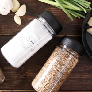 블랙텍 양념통 4p+self 투명 스티커 8p