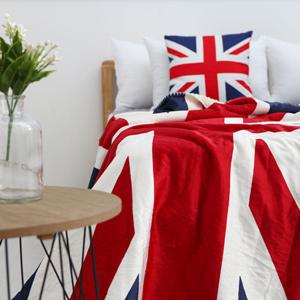 국기 양털 극세사 담요(130x160)