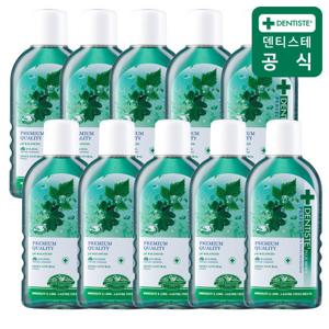 덴티스테 내츄럴 오랄린스 100ml 10개