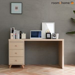 [룸앤홈]위드400서랍형책상세트(1200)/서랍장/책상