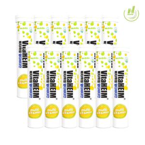 비타하임 발포 멀티비타민 20정 12통(240일분)