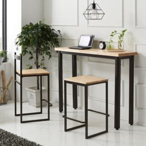 자작원목 해피 1200 슬림 스탠딩 빠테이블세트