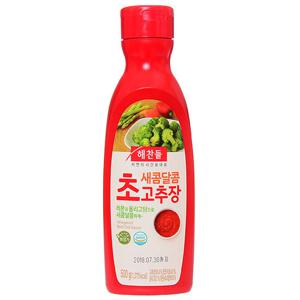 해찬들 새콤달콤 초고추장500g