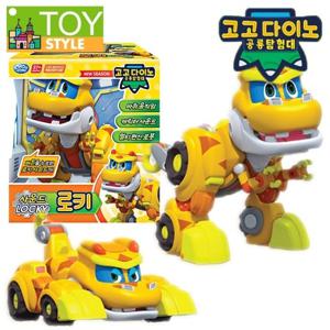 고고다이노 공룡탐험대 사운드 변신로봇 로키/티라노사우루스/슈