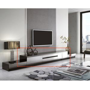 [유니콘]블랙메탈II 거실장 2100 tv장식장 문갑 86인치 티비장