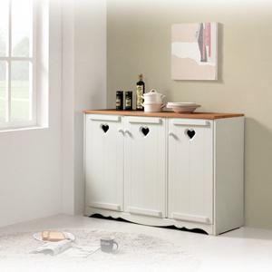 [유니콘]스위트3도어수납장 프로방스 스타일