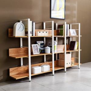 철제책장 3단 책꽂이 800x1200 거실진열장 인테리어선반 T6-812