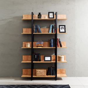 철제책장 5단책꽂이 1200x1800 거실진열장 인테리어선반 T6-1218