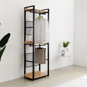 3단 600 드레스장 철제행거 옷장 선반행거 드레스룸행거