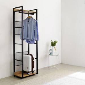 2단 600 드레스장 철제행거 옷장 선반행거 옷선반수납장