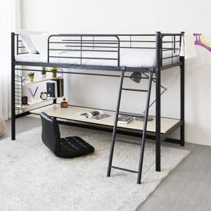 일루일루 코모드i 올인원 좌식책상 벙커침대+13포켓라텍스(S)