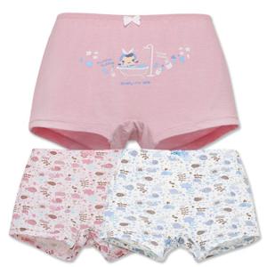 MR키즈 데일리걸 여아 드로즈 3매입/아동팬티/사각