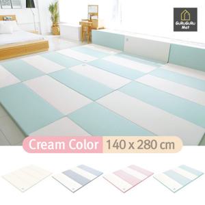 [보니타베베] 구르구르 크림컬러 놀이매트 280(140X280)