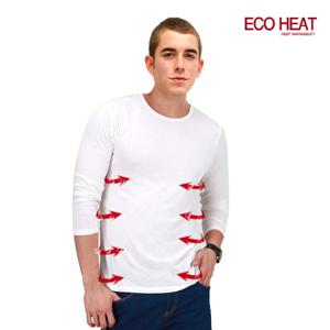 [ECOHEAT] 에코히트 남성용 라운드티