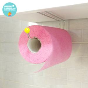 [퓨어썬데이] 키친타월 걸이+일회용수세미60매 세트