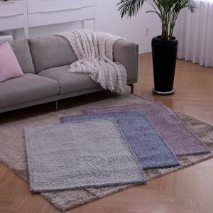 블랙라벨 솔잎사 샤기 카페트 대형