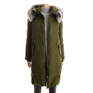 [안지크] 구스다운 롱패딩 점퍼(카라여우털탈부착) (AB4DW1140)