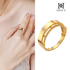 골드앤 18K 델리카 小 반지 YG