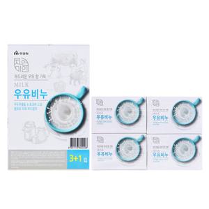 무궁화 자연미인 우유비누 90g X 4개입