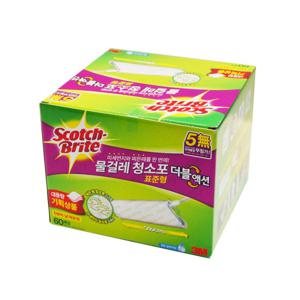 표준형 대용량 물걸레 더블액션 청소포 60매
