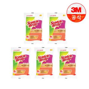 [3M]제로스크래치 아크릴수세미 2입(흠집방지용) 5개세트