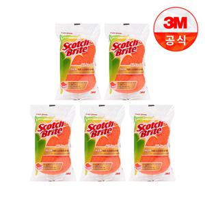 [3M]제로스크래치 올인원 아크릴수세미 1입(흠집방지용) 5개세트