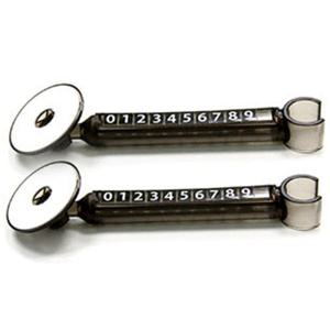 제노믹스 회전 양면 주차알림판 /주차번호판/차량용품