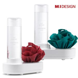 엠아이디자인 복합식 디자인 가습기 자연기화식+초음파식 보틀형