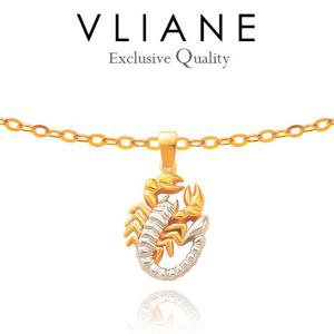 [브리앙] 18K 스콜피온 남자 목걸이 (금목걸이,남자선물,명품)