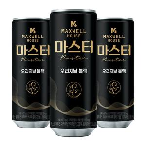 맥스웰하우스 마스터 오리지날 블랙 240ml 30캔