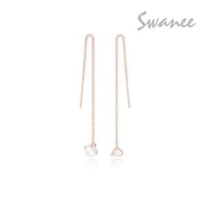 스와니 카렌 드롭 귀걸이 (R419000E/SILVER)