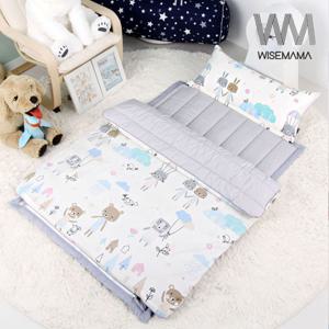 와이즈마마 [마이크로화이버베개솜 2WAY 어린이집 낮잠이불]