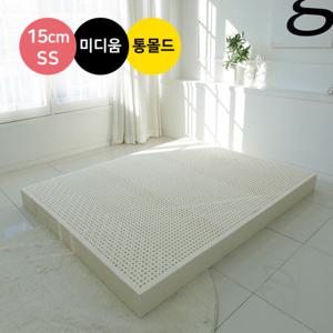 워너텍스 천연라텍스 통몰드 매트리스 15cm 슈퍼싱글 방수속커버