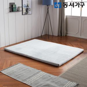동서가구 EZ매트 HR폼 벨로아커버 토퍼 매트 Q DF637121