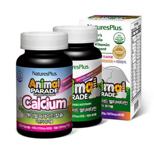 애니멀퍼레이드 멀티비타민 (60정) + 칼슘 (60정)