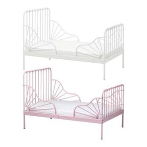 이케아 MINNEN 길이조절침대+갈빗살(프레임세트)