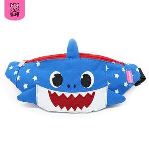 [캐릭터스타일]핑크퐁 아기상어 아빠상어 힙색 (WP-B14) 유아가방 소풍가방