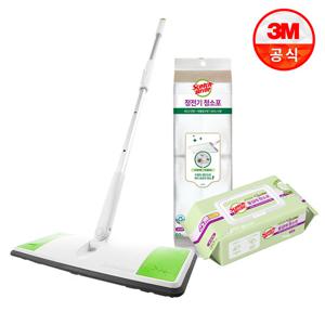 [3M] 올터치 막대걸레+정전기 청소포 60매+물걸레 청소포 30매