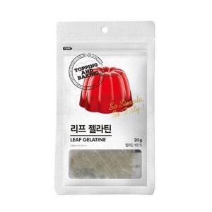 큐원 홈베이킹 리프젤라틴 20g