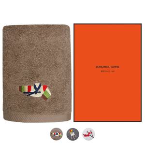 [송월타올]고운자수 1매 선물세트+케이스  기념수건 답례품