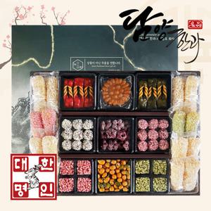 담양한과 전통 한과선물세트 산수화 2호 (3단)