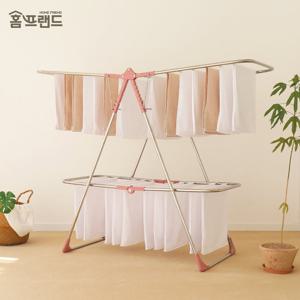 국산 스텐레스 C-1000 파워2단 빨래건조대/발명특허 이불건조대